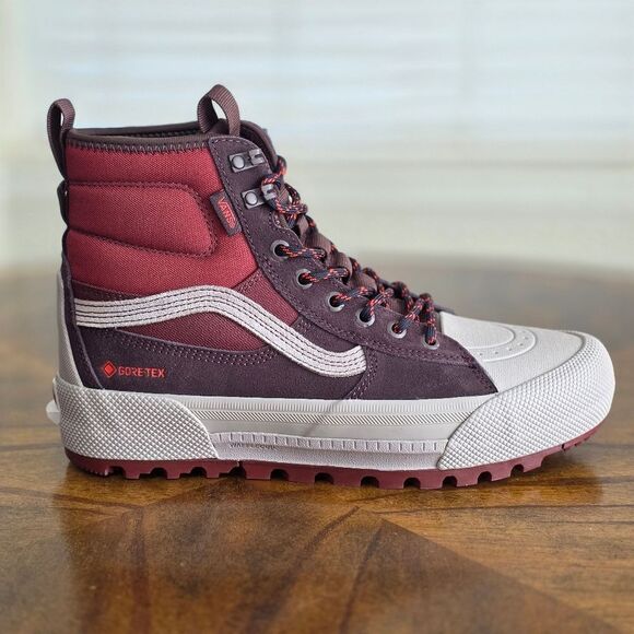 Vans MTE Sk8-Hi GORE-TEX Hiking Boots Insulated Shoe Bitter Chocolate Brown 8.5 - Picture 9 of 14